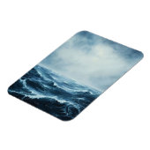 Magnet Flexible Vagues océaniques Roses Flexibles (Côté Gauche)
