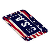 Magnet Flexible Vagues patriotiques (Côté Droit)
