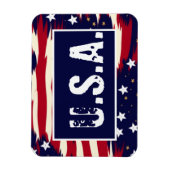 Magnet Flexible Vagues patriotiques (Vertical)