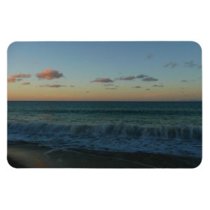 Magnet Flexible Vagues s'écrasant au paysage de Sunset Beach