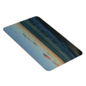 Magnet Flexible Vagues s'écrasant au paysage de Sunset Beach (Côté Droit)