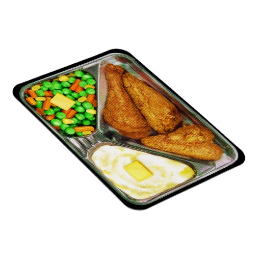 Magnet Flexible Vainqueur du dîner de poulet (Côté Droit)