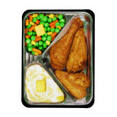 Magnet Flexible Vainqueur du dîner de poulet (Vertical)