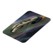 Magnet Flexible Vaisseau spatial volant à travers une planète (Côté Gauche)