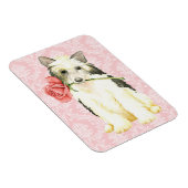 Magnet Flexible Valentine Rose Powderpuff (Côté Droit)