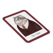 Magnet Flexible VALET CAT 3x4 Aimant flexible + texte (Côté Droit)