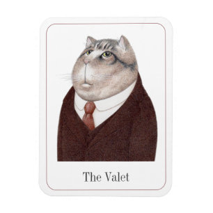Magnet Flexible VALET CAT 3x4 Aimant flexible + Texte II