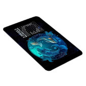 Magnet Flexible Valeur Nutritive À Thème Pisces (Côté Droit)