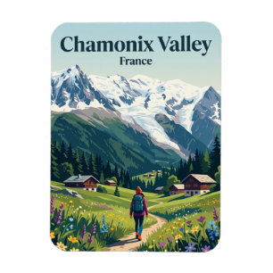 Magnet Flexible Vallée de Chamonix France