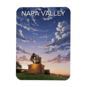 Magnet Flexible Vallée de Napa Californie