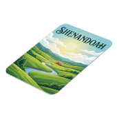 Magnet Flexible Vallée de Shenandoah (Côté Gauche)