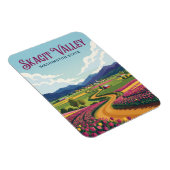 Magnet Flexible Vallée de Skagit USA (Côté Droit)