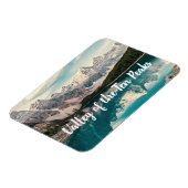 Magnet Flexible Vallée des Dix Pics, Banff stylisé (Côté Gauche)