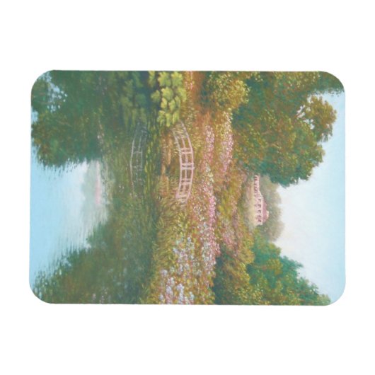 Magnet Flexible Vallée d'Hydrangea, Trebah Cornwall (Horizontal)