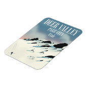 Magnet Flexible Vallée du Cerf, ville du parc, Utah, affiche de sk (Côté Gauche)
