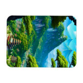 Magnet Flexible Vallée du palais chinois (Horizontal)