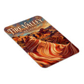 Magnet Flexible Valley of Fire Nevada (Côté Droit)