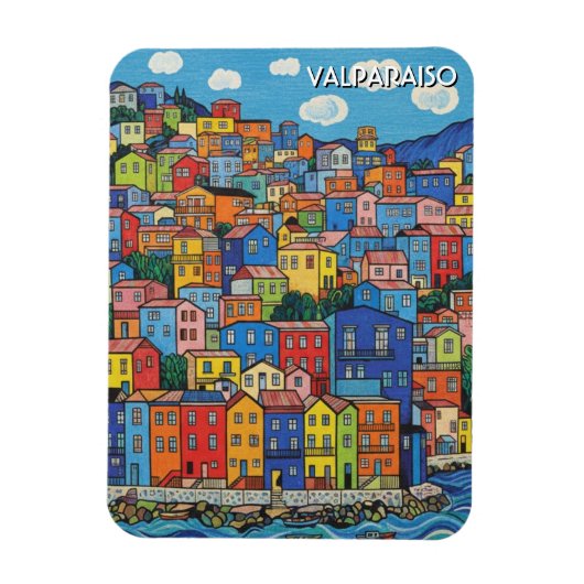 Magnet Flexible Valparaiso Chili (Vertical)