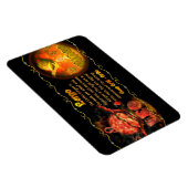 Magnet Flexible Valxart Gothique zodiaque né Leo Virgo Cusp (Côté Droit)