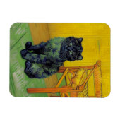 Magnet Flexible Van Gogh Black Cat (Horizontal)