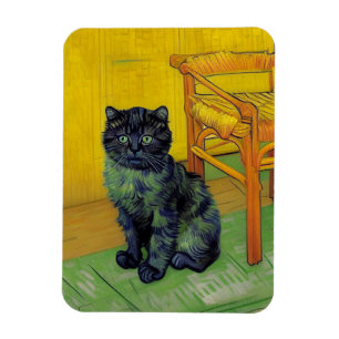 Magnet Flexible Van Gogh Black Cat
