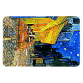 Magnet Flexible Van Gogh - Café Terrasse, Place-du-Forum, Arles (Horizontal)