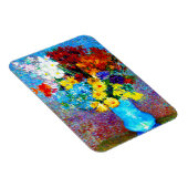 Magnet Flexible Van Gogh Flowers dans un Vase Bleu (Côté Droit)