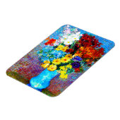Magnet Flexible Van Gogh Flowers dans un Vase Bleu (Côté Gauche)