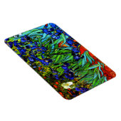 Magnet Flexible Van Gogh - Irises, beau art bleu d'Indigo (Côté Droit)