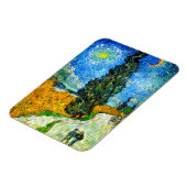 Magnet Flexible Van Gogh Road avec Cypress et Star (Côté Gauche)