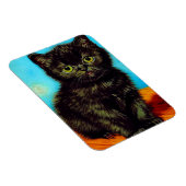 Magnet Flexible Van Gogh Style Pouting Kitten (Côté Droit)