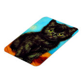 Magnet Flexible Van Gogh Style Pouting Kitten (Côté Gauche)