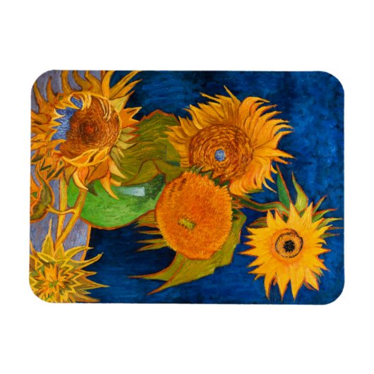 Magnet Flexible Van Gogh Sunflowers (Horizontal)