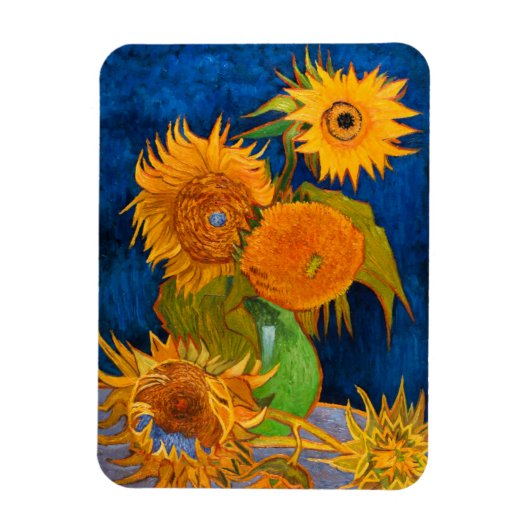 Magnet Flexible Van Gogh Sunflowers (Vertical)