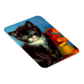 Magnet Flexible Van Gogh Tuxedo Cat (Côté Droit)