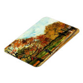 Magnet Flexible Van Gogh - Vue d'un parc à Paris (Côté Gauche)