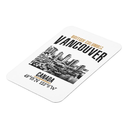 Magnet Flexible Vancouver (Côté Gauche)