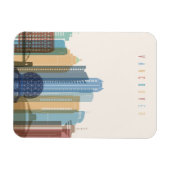 Magnet Flexible Vancouver, Canada | Ville Skyline (Horizontal)