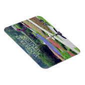 Magnet Flexible Vanderbilt Mansion Formal Gardens, Hyde Park, NY (Côté Droit)