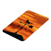 Magnet Flexible Vanne météorologique au coucher du soleil (Côté Gauche)