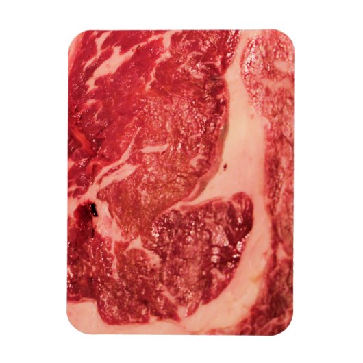 Magnet Flexible Vapeur de Ribeye de viande crue (Vertical)