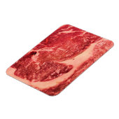 Magnet Flexible Vapeur de Ribeye de viande crue (Côté Gauche)