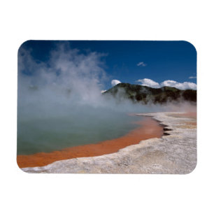 Magnet Flexible Vapeur s'élevant de Champagne Pool à WAI-O-TAPU