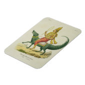 Magnet Flexible Varuna, Dieu des Océans, gravée par Charles Eti (Côté Gauche)