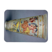 Magnet Flexible Vase à la décoration peinte représentant Europa et (Horizontal)