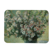 Magnet Flexible Vase des fleurs de Claude Monet (Horizontal)