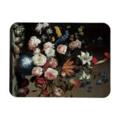 Magnet Flexible Vase des fleurs par une fenêtre, Balthasar van der (Horizontal)
