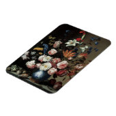 Magnet Flexible Vase des fleurs par une fenêtre, Balthasar van der (Côté Gauche)