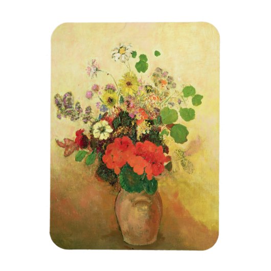 Magnet Flexible vase of Flowers, c.1908-10 (oil on canvas) (Vertical)
