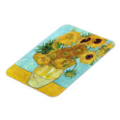 Magnet Flexible Vase With Twelve Sunflowers By Vincent Van Gogh (Côté Gauche)